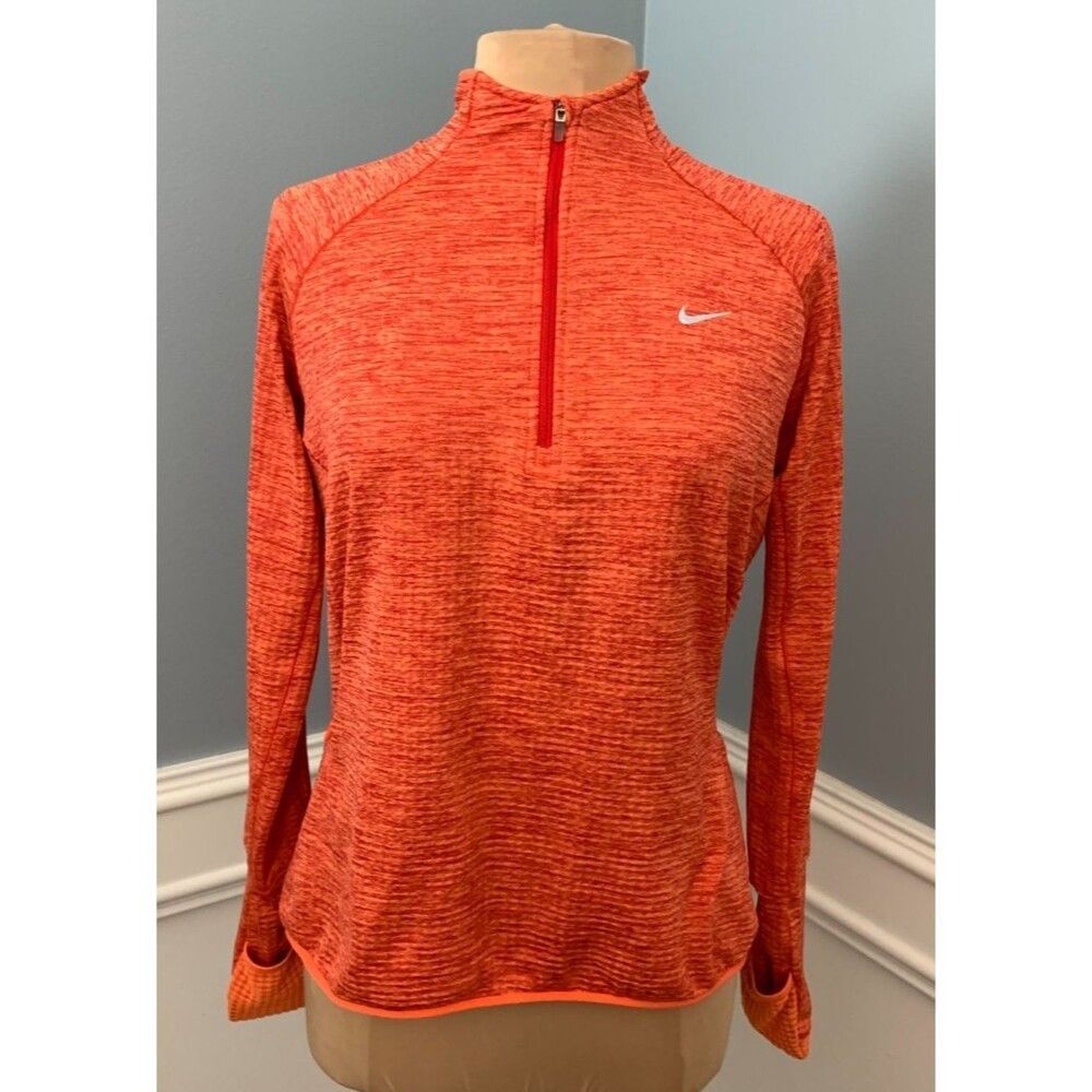 Nike Runner Womens L Sphere Element 1/2-Zip Thermal Long Sleeve Dri-Fit Pullover
